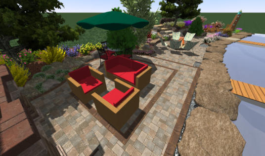 3d landscape design Lowell